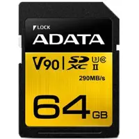 ADATA 64GB UHS-II-U3, SD 4.0