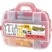 Ecoiffier Tool Case Hopeinen
