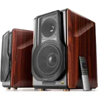 Edifier S3000 Pro -aktiivikaiuttimet, Bluetooth 5.0, puu/musta