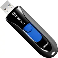 Transcend JetFlash 790 USB 3.1 Gen 1 128 Gt -muistitikku, musta