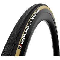 Vittoria Juniores Tubular Tyre 26", musta/beige 21-559 | 650x21C 2022 Pistosuojatut renkaat