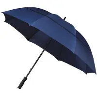 Impliva Eco Golf Umbrella- Automatic - 120 cm - Marine Blue