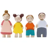 Tender Leaf Toys Dollhouse Figures - The Leaf Famliy - Multi/patterned - ONE SIZE