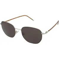HUGO BOSS BOSS 1370/S 53/20/145 Matte ruskea hopea Ruostumaton teräs MIEHET BOSS 1370/S