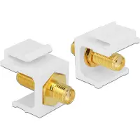 DeLOCK Keystone modul, SMA ho - SMA ho, 50 Ohm, vit