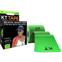 KT Tape Cotton Kinesioteippi (20x25 cm) - Green