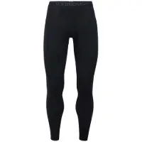 Icebreaker 200 Oasis Leggings with Fly Pitkät alushousut Miehet koko XL väri musta