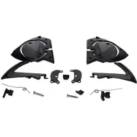 Shark Evo One 2 Fixing Plates V2 Large Shell Kypärän Visiirimekanismin Sarja