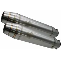 Gpr Exhaust Systems Deeptone Inox Cafè Racer Silencer Without Link Pipe R 60 73-76 Hyväksytty äänenvaimennin