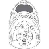 AGV Sportmodular Kypärän Leukasuoja