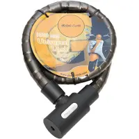 Global Lock City Cable Lock Musta 100 cm