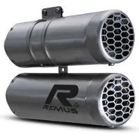 Remus Double Mesh Stainless Steel R Nine T/pure/scrambler/urban G/urban S 21 Homologoitu Slip On äänenvaimennin