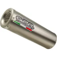 Gpr Exclusive M3 Natural Titanium Gsx-r 1000/1000 R 21-22 Hyväksytty äänenvaimennin