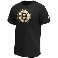 Fanatics Nhl Boston Bruins Essentials Crest Lyhythihainen T-paita