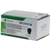 Lexmark Unison väriainekasetti - syaani - laser - Pitkä käyttöikä - 5000 s