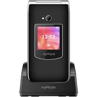 Myphone RUMBA 2 - Musta - Flip - TFT-näyttö 2,4 tuumaa - Kamera - Bluetooth - microSD