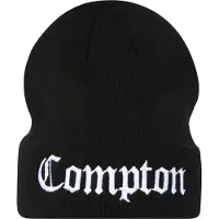 Mister tee Compton Heavy Knit Beanie Musta Nainen