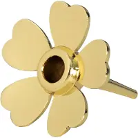 Design House Stockholm Me To You Candle Holder 1-Pack - Gold - H:2.9CM