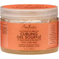 SheaMoisture , Kurkkausgeeli Souffle, Kookos & Hibiskus, 12 oz (340 g)