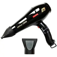 Parlux Hiustenkuivaaja - 2800 Professional - Ilmavirta 67 m3/h - 1760 W - Musta