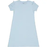 CeLaVi Nightdress Ss -Aop - Blue - 80