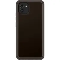 Samsung EF-QA036TBEGEU, Suojus, , Galaxy A03, 16,5 cm (6.5"), Musta