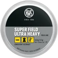 RWS Ammunition RWS S-Field Ultra Heavy 4,5mm 0,63g 500rds