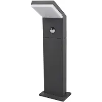 Arcchio LED-valaisin Yolena, anturi, 60 cm, antrasiittipunainen Yolena, Musta, Alumiini, Moderni