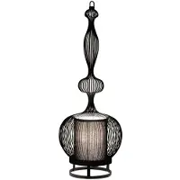 Forestier Pöytävalaisin , Impératrice, Musta, Olohuone, Metalli, Design