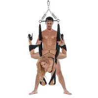 Whipsmart Yoga Pleasure Swing Black