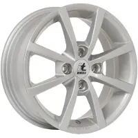 ITWHEELS Alumiinivanne 16 tuumaa Alisia 4x100 6,5J ET40, Farbe Glanzsilber