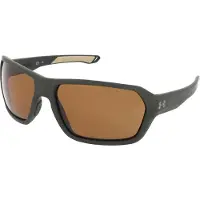 Under Armour UA RECON 64/15/125 Matte vihreät aurinkolasit Polyamidi MIEHET UA RECON