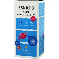 Raw Organic Eskio Kids Omega-3 210ml