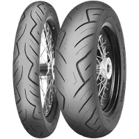Mitas CUSTOM FORCE 130/90B16 TL, Maantiekrengas edessä