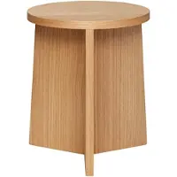 Hubsch Split Stool Natural - Beige - ONE SIZE