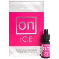Sensuva On Ice Klitoriksen Stimulointiöljy 5 ml - Clear