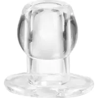 Perfect Fit Ass Tunnel Plug Iso Anustappi - Clear