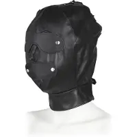 Rimba Säädettävä Nahkamaski - Black - One size