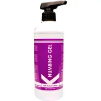 K Creme Numbing Gel Puuduttava Vesipohjainen Liukuvoide 500 ml - Clear
