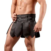 Svenjoyment Underwear - miesten hame - musta - M