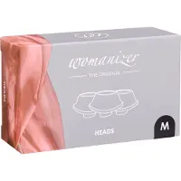 Womanizer Heads x3 M Premium Black