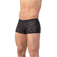 Svenjoyment Underwear Devoré Bokserishortsit - Musta - L