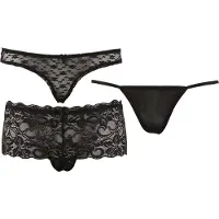 Cottelli collection Seksikkäät Alushousut 3-pack
