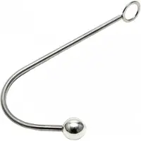 Rimba Bondage Metallinen Anaalikoukku - Silver