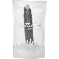 Willie City Aidonkaltainen Dildo 30 cm - Black