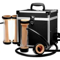 XR Brands The Super Milker - automaattinen deluxe-masturboija (musta)