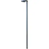 LUCANDE LED ulkovalaisin Jannis, antrasiitti, metalli, 200cm JANNIS, Musta, Alumiini, Moderni