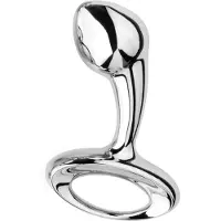 NJOY S - pieni metallinen anustappi (hopea)