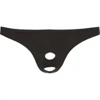 Svenjoyment Underwear - Showmaster‑miestenstringit (musta)