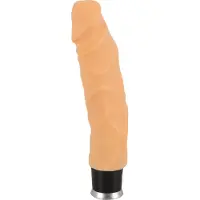 Nature Skin - aidonnäköinen vibraattori (nude, 23 cm)